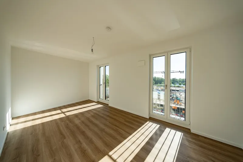 Neubauwohnung mit Fußbodenheizung und Balkon im Erstbezug / WBS erforderlich — photo 1